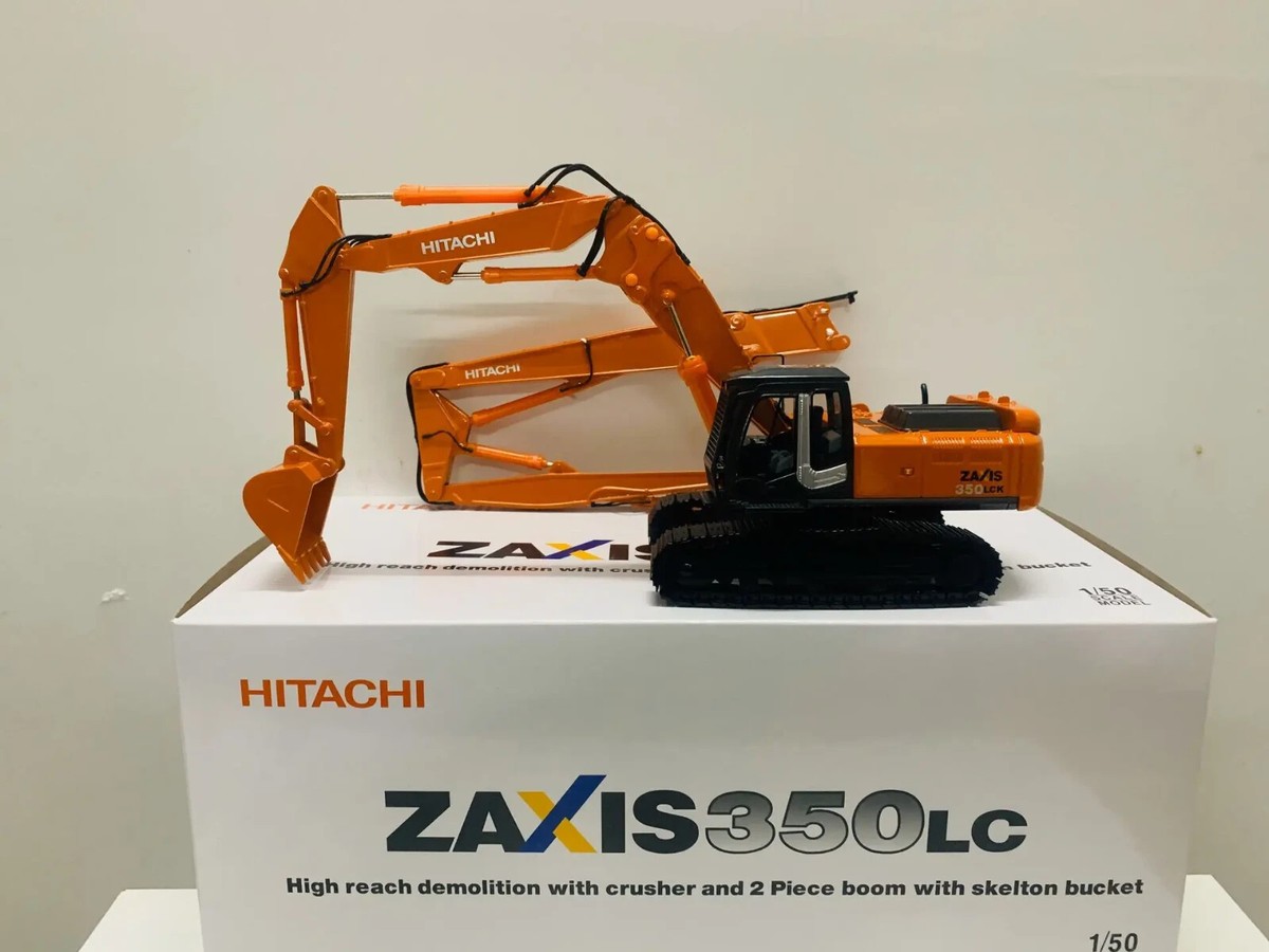 1:50 Scale Hitachi Zaxis 350LC High Reach Demolition