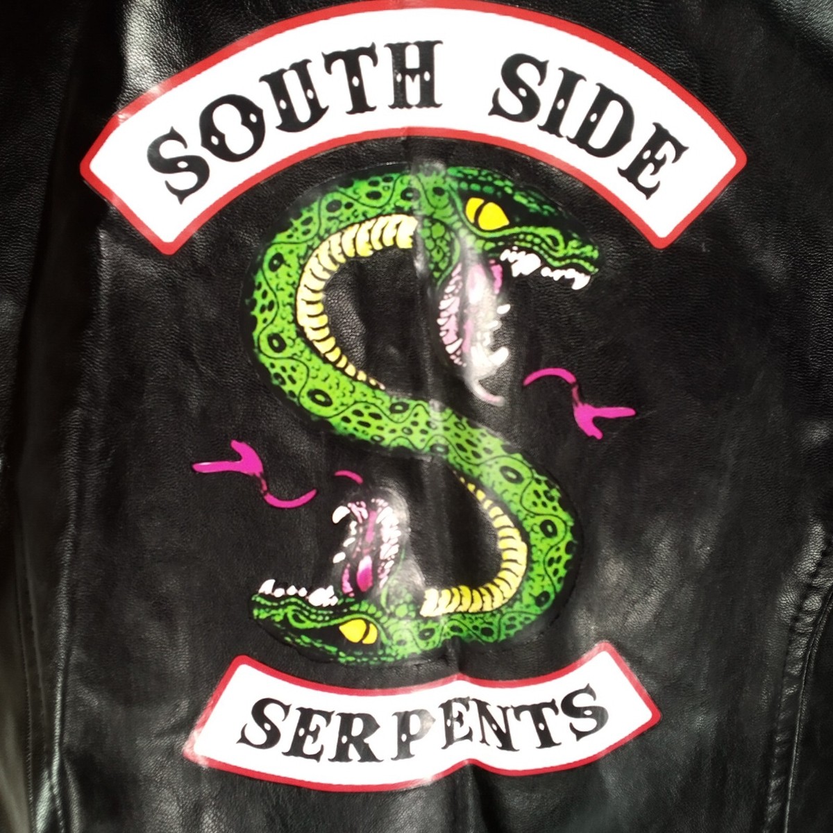 Side Serpents Casaco South Side South Side Serpents Faux Leather