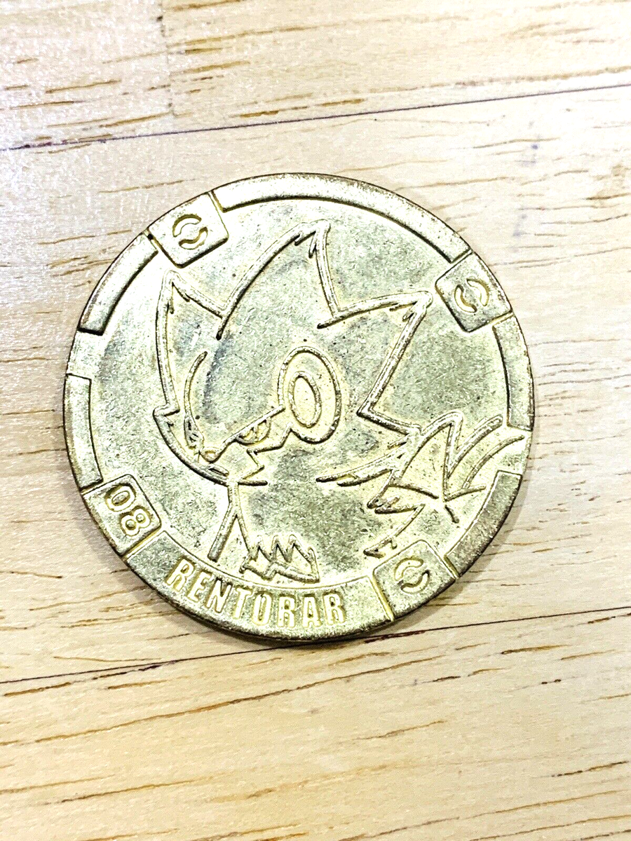Luxray Pokemon Metal Coin Medal Nintendo From Japan P-100 | eBay