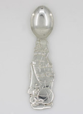 Tiffany  Co. Sterling Silver Baby Feeding Spoon Toybox Motif 54 Grams