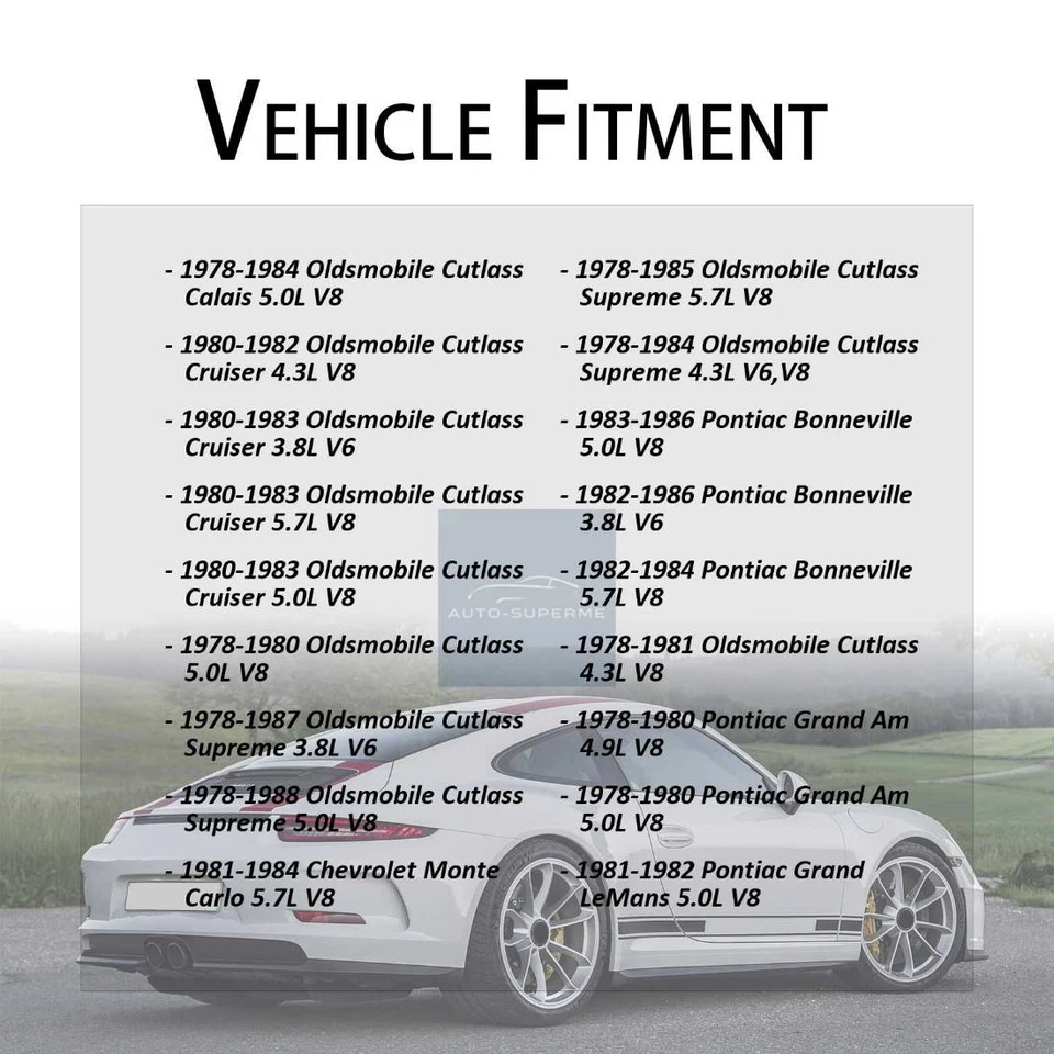 Front Upper Control Arm Bushing Kit For 1979 Pontiac Grand Am 3.8L - Image 4 of 4
