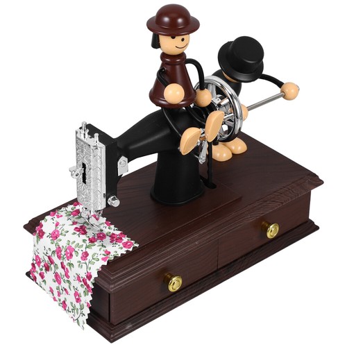 Sewing Machine Musical Box Sewing Machine Ornament Christmas Gift - Picture 6 of 12
