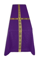 Purple Violet Funeral Pall Vestment Velo Mortuorio Morado Sargkleid FU113F25