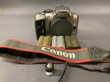 Canon EOS 300D Digital SLR Camera - Body, 3x Batteries, Strap, Cap + Memory Card