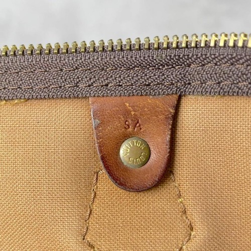 LOUIS VUITTON Speedy 35 M41107 Hand Bag Monogram Leather Brown w/Padlock 207 - Picture 14 of 24