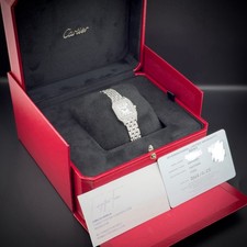 Cartier Panthere Small Iced Out Diamond Watch WSPN0006 Quartz w/ 2023 Card 5