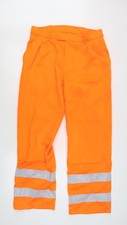 Mens UK Size L Arco Essentials Regular Fit Cargo Orange Trousers