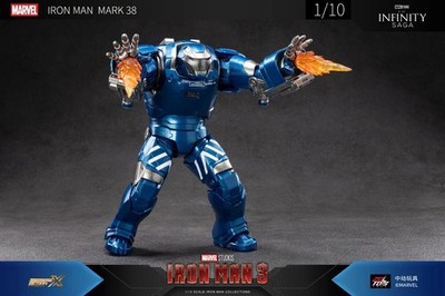 New ZD Toys IRON MAN MARK 38 IGOR XXXVIII 1/10 Action Figure W/Box