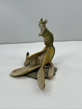 BORDER FINE ARTS, MOUSE  ON  BANANA, Original, Very Rare, Old 1985, Stunning.