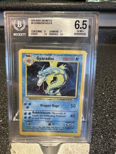 Gyarados graded BGS 6.5 for sale on eBay