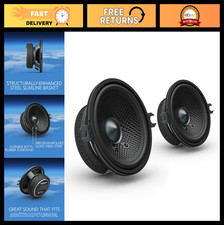 2.75" Component Car Speakers Set - 50W RMS, 4 Ohm, Easy Install, Compact Midrang