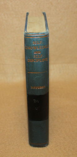 SELBSTERKENNTNIS UND SELBSTDISZIPLIN von B. W. Maturin 1908 Erstausgabe HC - Bild 12 von 12