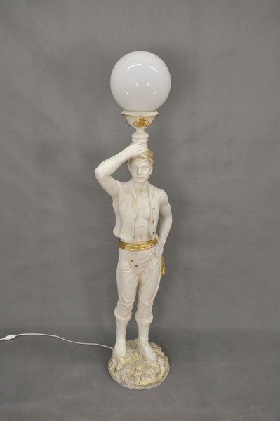 Design Leuchte Stehleuchte Lampe Lampen Leuchten Stand Xxl Skulptur Figur Statue-image