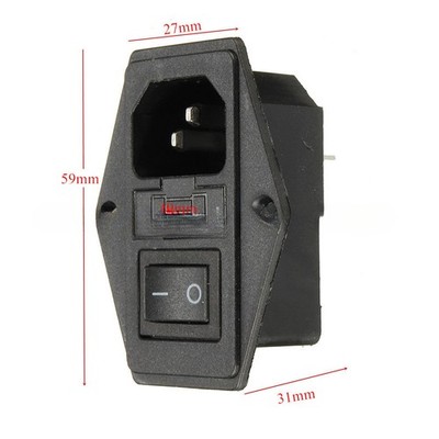 3D Printer Accessory/Parts Makerbot Ultimaker 3 in 1 Fuse Power Supply Socket*20
