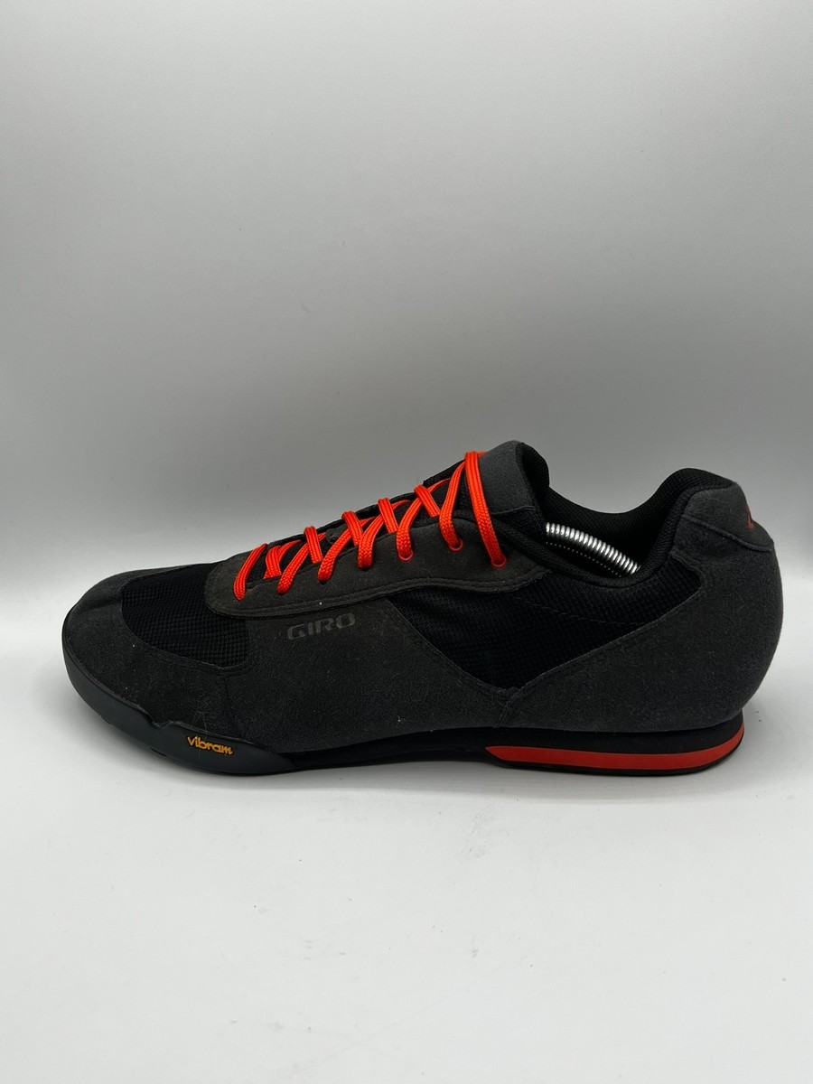 Vibram Giro Rumble VR (Black Orange, US Men's 8 EU 41) Bike Shoes