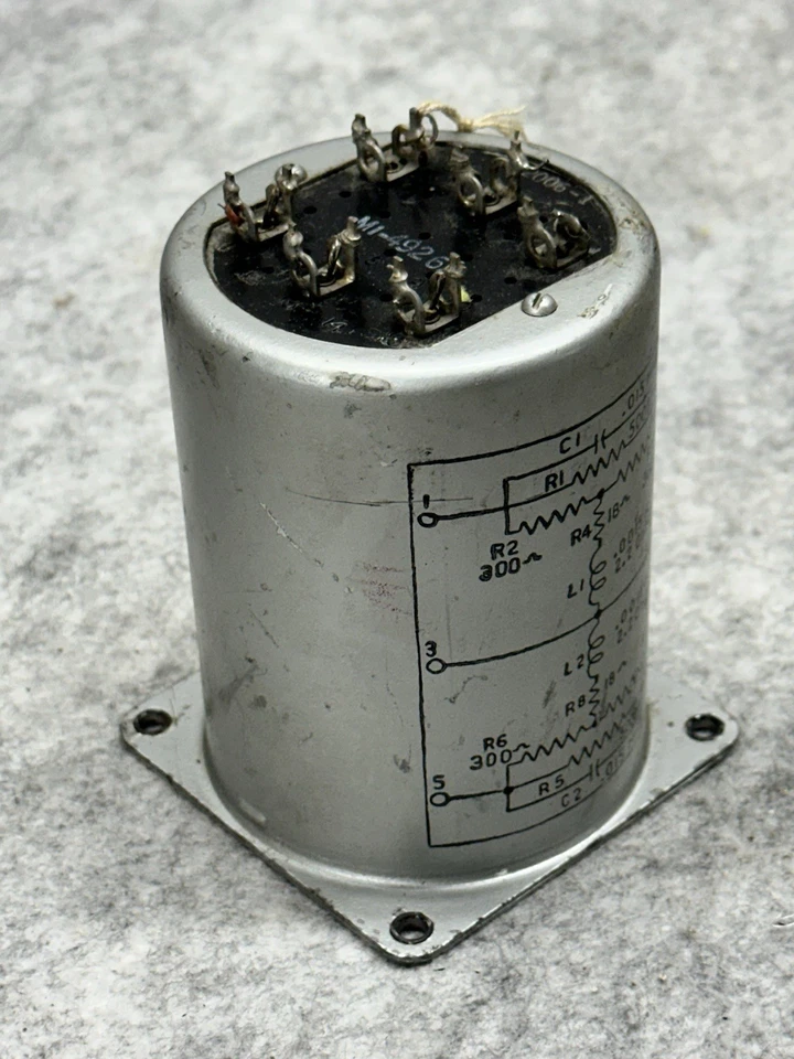 TRANSFORMADOR DE AUDIO RCA MI-4926A VINTAGE AÑOS 40-50 PARA TRANSMISOR RCA BTF BTA Foto 2 de 4