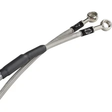 Moto-Master - 212048-PU - OEM Replacement Stainless Steel Front Brake Line