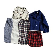 Vintage Boys Lot Of 6 24 Months Pants Shirts Shorts