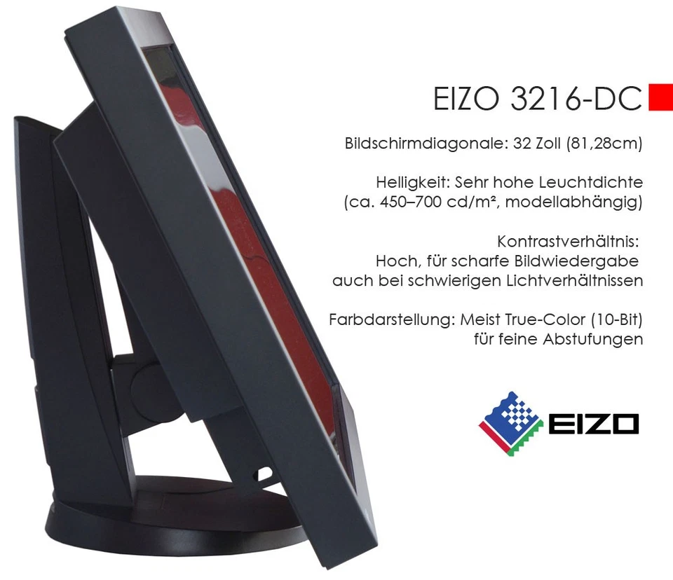 32 " 31 7/8in 4K Monitor EIZO Siemens Medical Solution DSC3216-DC-CT - Image 2 of 4