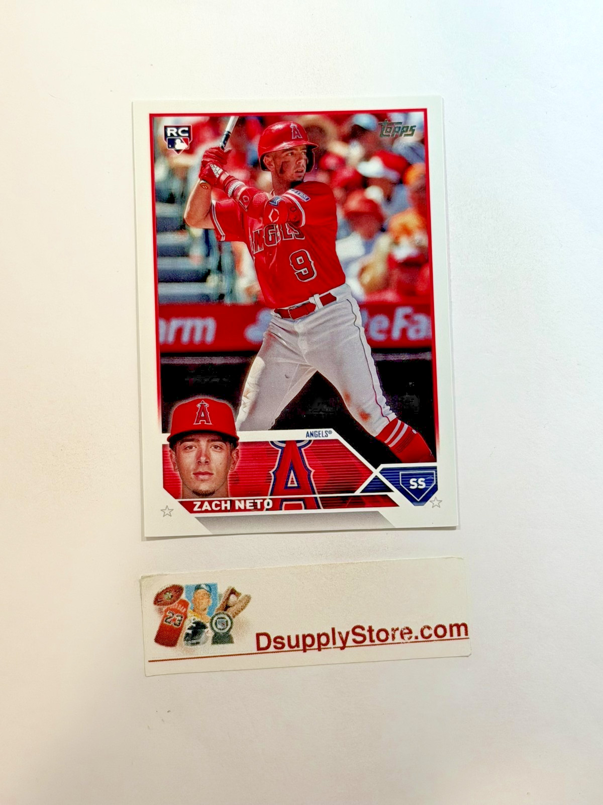 2023 Topps Update Zach Neto #US98 RC Rookie Card Angels FREE SHIPPING
