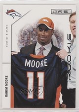 2011 Panini Rookies & Stars Rookie Rahim Moore #229 c7w