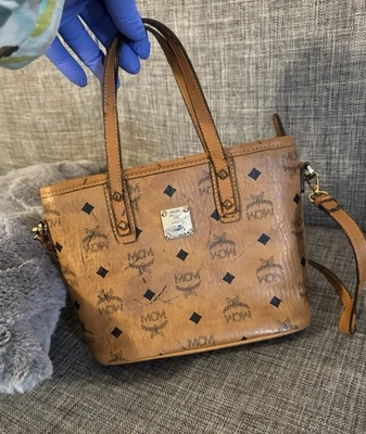 Sac MCM Mini Tote Avec Bandoulière - Photo 1/4