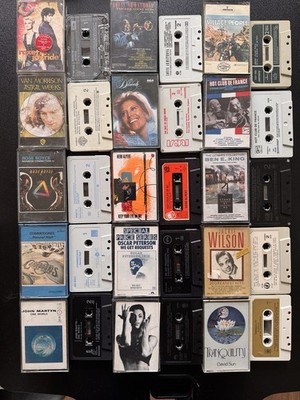Huge Cassette Album Collection - Build Your Own - Rock Pop Jazz Soul Vintage