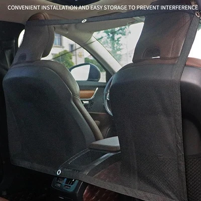 Barrière de Sécurité pour Voiture avec Séparateur de Cordes pour Voitures, - Photo 1/4