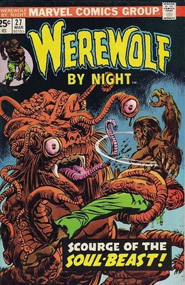 Werewolf By Night #27 (with Marvel Value Stamp) FN; Marvel | Doug Moench - w/Bag