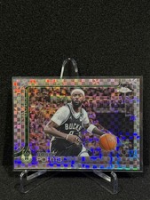 2025-26 TOPPS CHROME BASKETBALL X-FACTOR REFRACTOR BOBBY PORTIS BUCKS #124