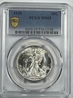 1938 Walking Liberty Half Dollar PCGS MS65 Blazing White