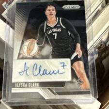 2024 Prizm WNBA Alysha Clark #SG-AC Las Vegas Aces Autograph Auto