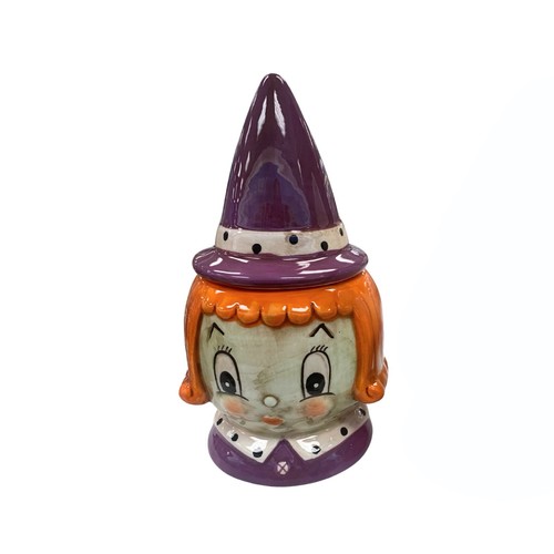 Johanna Parker Halloween Green Witch and Ghost Canister Treat Cookie Jar Set New - Picture 6 of 9