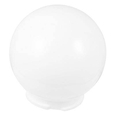 LIFKICH Outdoor Globe Lamp Shade Waterproof Acrylic 15.00X15.00X9.50CM, White 