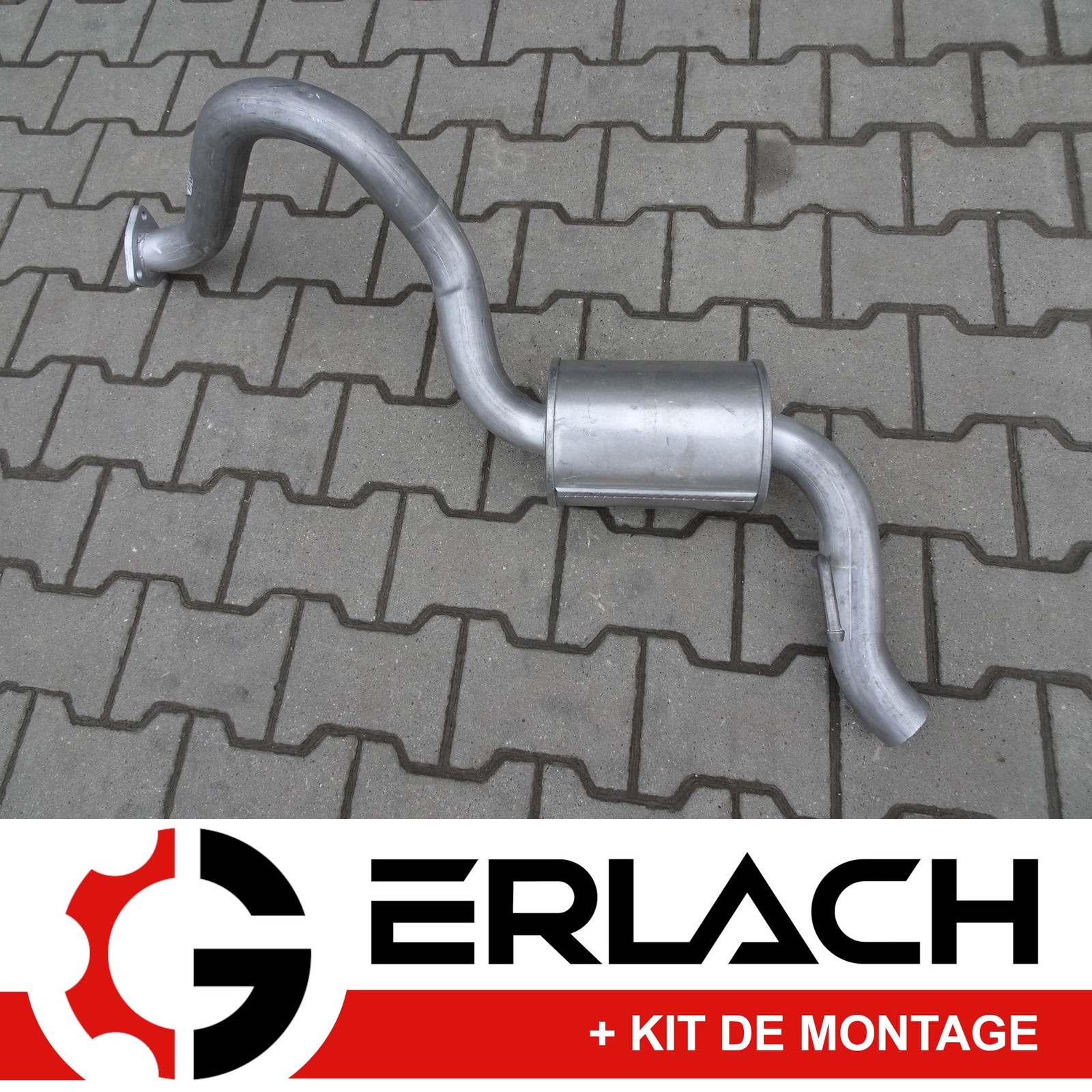 Silencieux arrière Defender 90 pot échappement terminal 4x4 essence diesel 4936