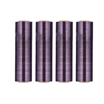 96 Rls 18''x1000' (100 Gauge) Bundling Stretch Film Hand Shrink Wrap Dark Purple