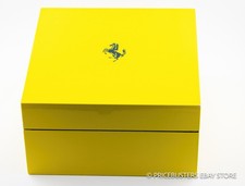 Ferrari Panerai Watch Box – Yellow Display Case COLLECTORS ITEM