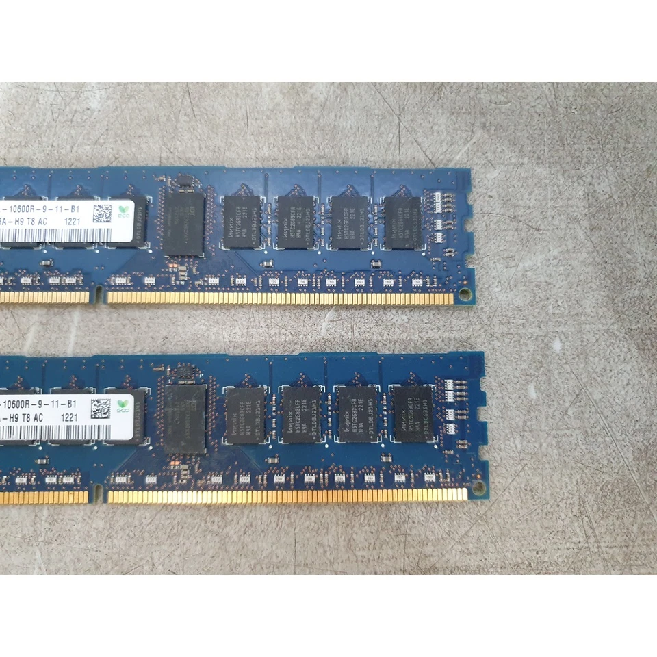 Lot of 2 Hynix HMT351R7CFR8A-H9 Memory Module 4GB PC3-10600 DDR3 SDRAM 1333-MHz - Image 4 of 4
