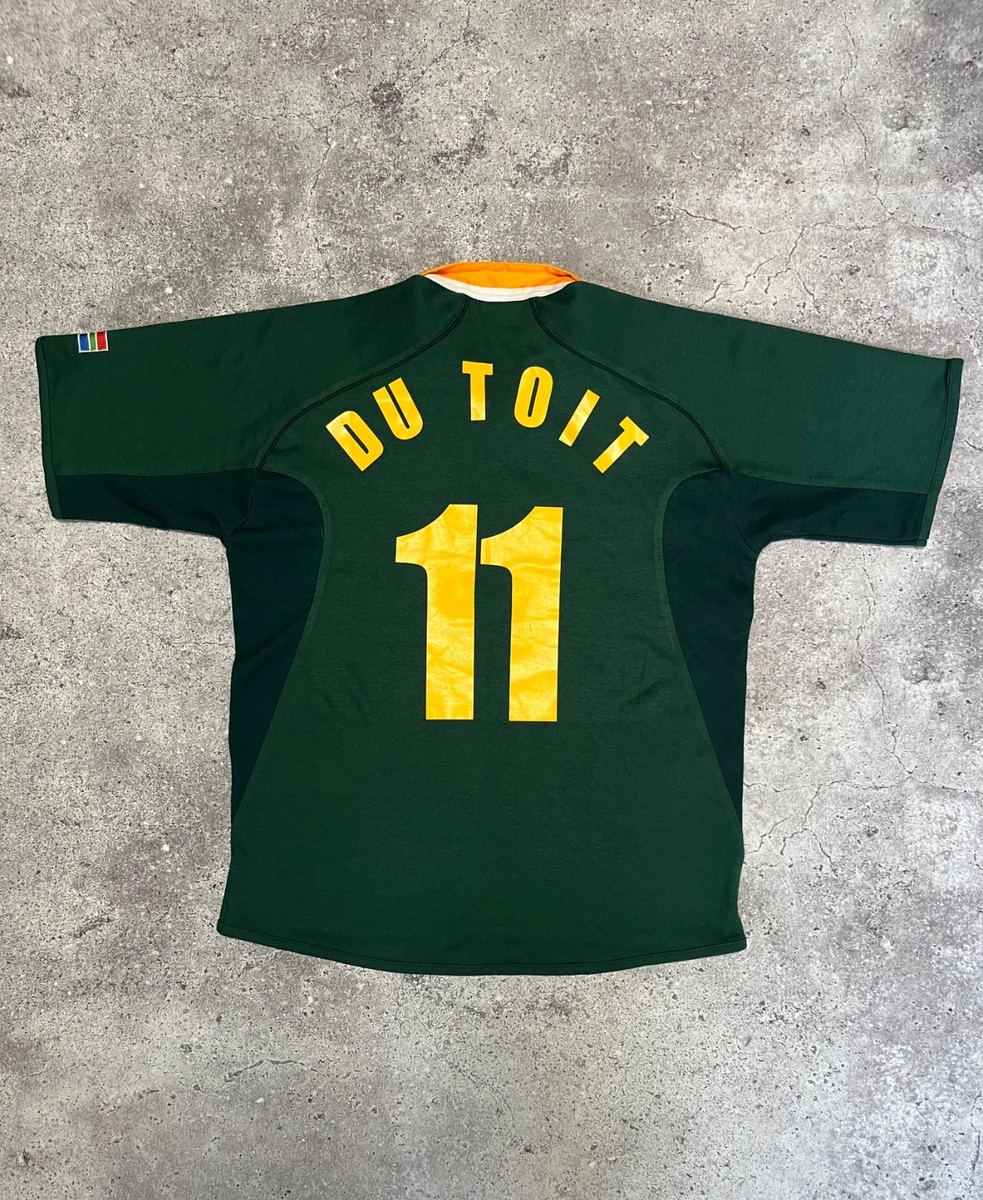 Maillot Canterbury Équipe Nationale D'Afrique Du Sud Rugby 2005/2006 - Taille M - Très Bon état