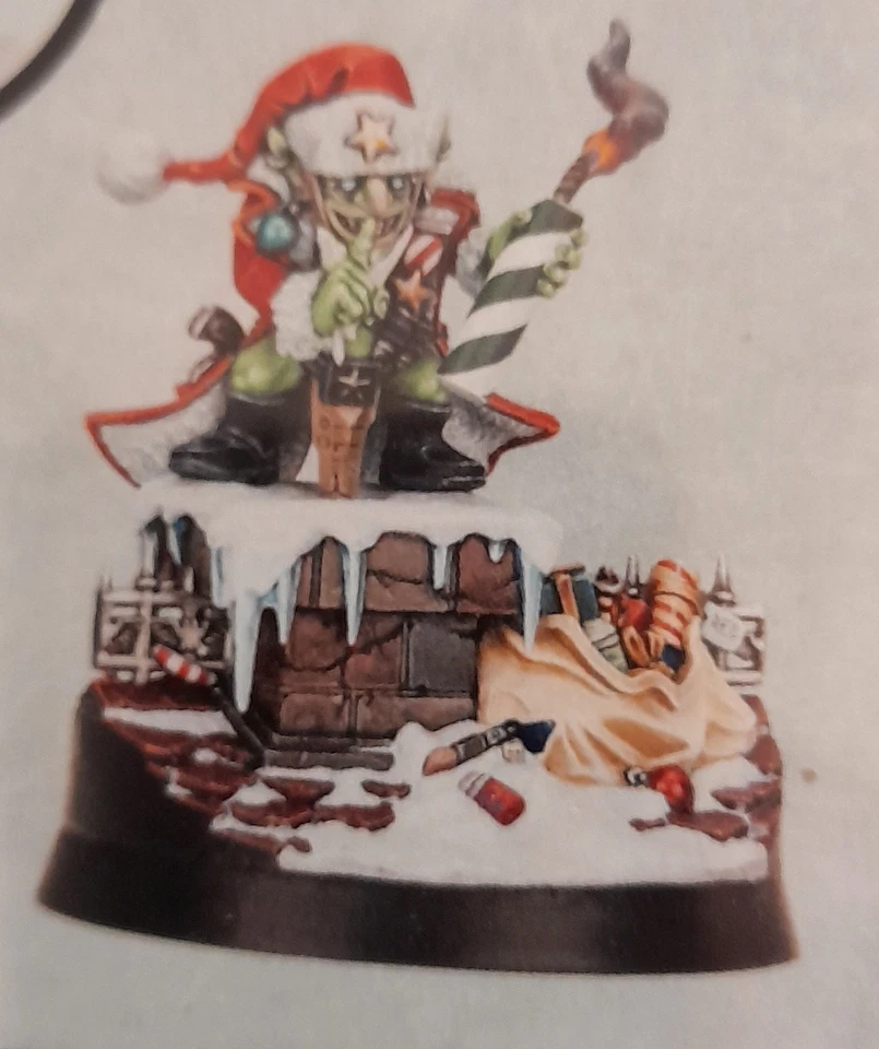 Da Red Gobbo's Surprise - Warhammer 40k Commemorative Christmas model - Image 3 of 4