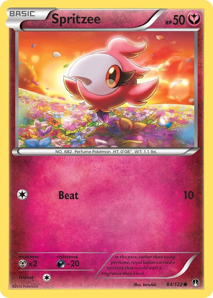 Spritzee Common XY - BREAKpoint 84/122 NM Normal