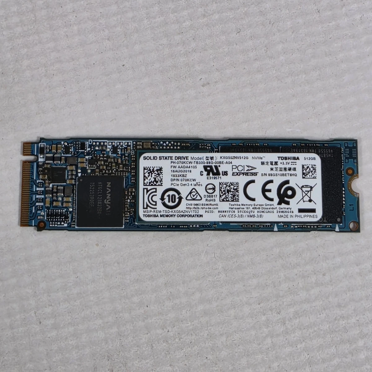 Toshiba 512 GB Internal Solid-State Drives for sale | eBay