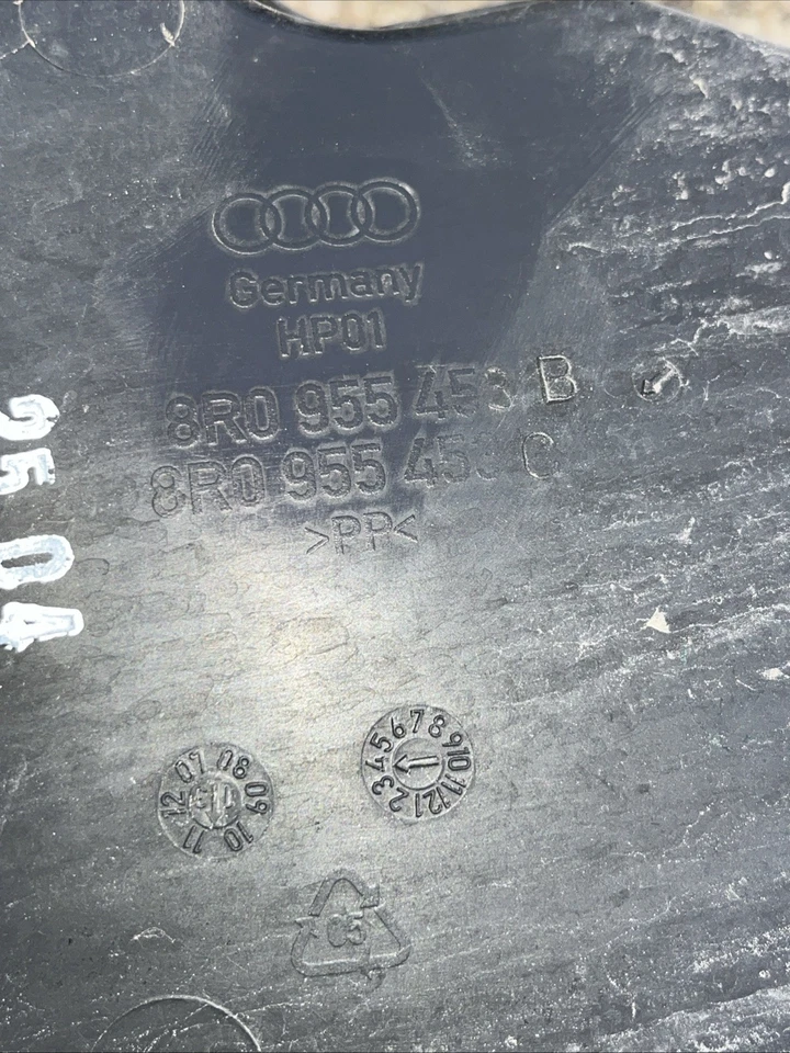 AUDI Q5 ВЕТРОВОЕ СТЕКЛО ОМЫВАТЕЛЬ БУТЫЛКА 8R0955453B 2.0L SUV НЕДВИЖИМОСТИ 2012 2013 - Изображение 3 из 3