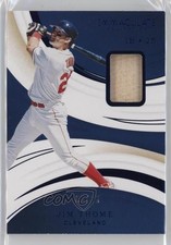 2020 Panini Immaculate Blue 5/25 Jim Thome #16 HOF 19n6