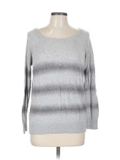 Olive and Oak Women Silver Pullover Sweater L