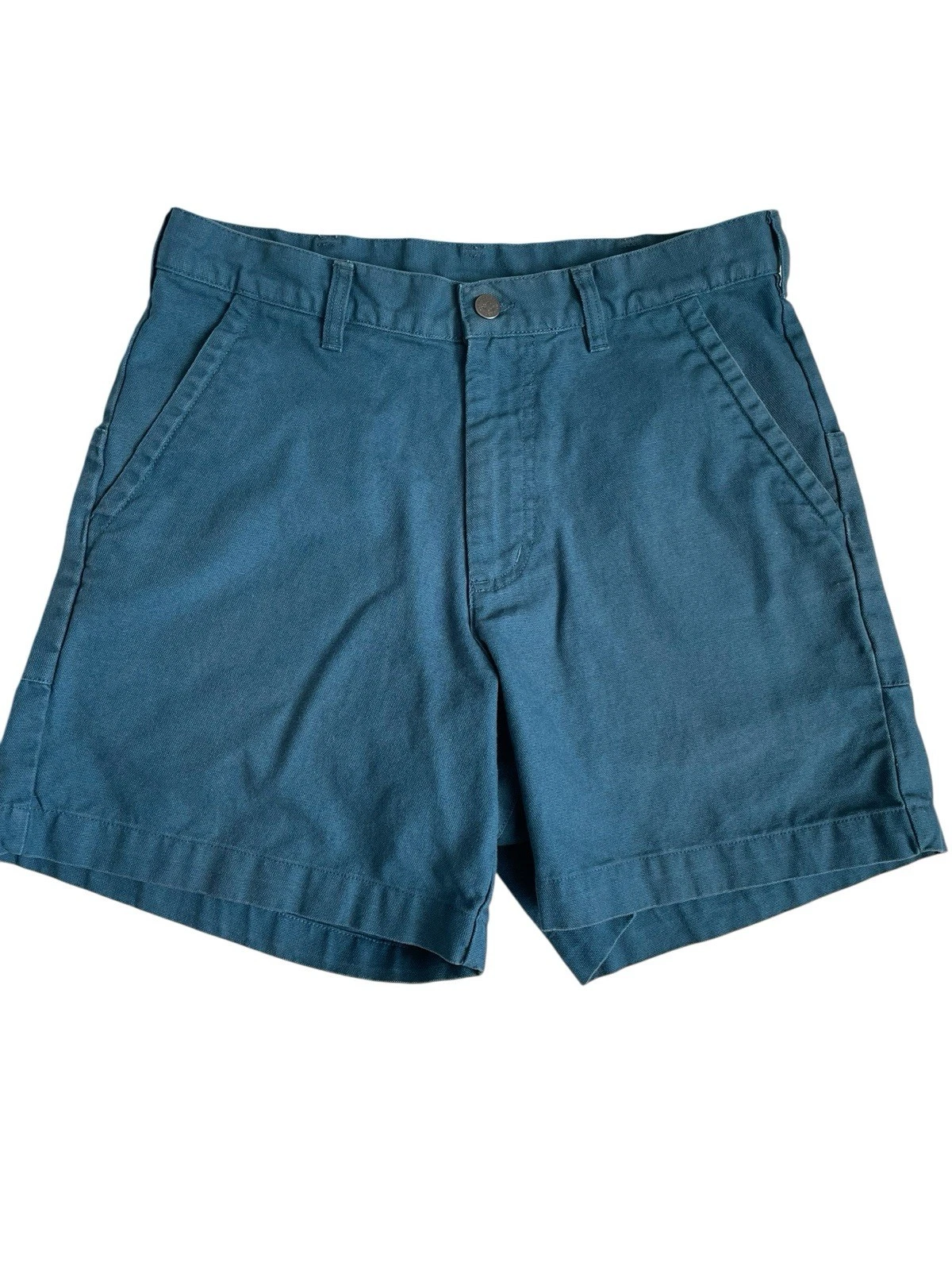 Patagonia Stand Up Shorts 7” Men’s Size 33 Blue Organic Cotton Canvas