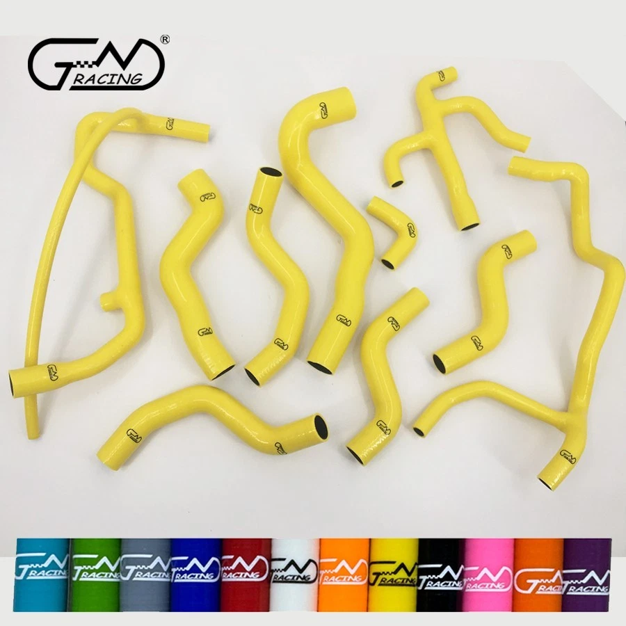 Fit 1993-2004 Porsche BOXSTER 986 3.2L Silicone Radiator Heater Hoses Kit Blue - Image 4 of 4