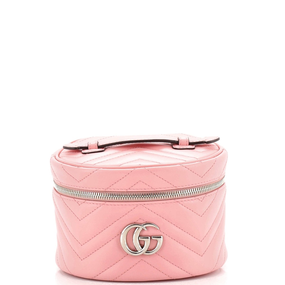 Gucci gg marmont leather cosmetics case pink Clearance