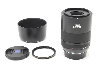 MINT】Carl Zeiss Touit 50mm f/2.8 Macro Planar X Mount Lens