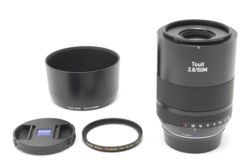 【MINT】Carl Zeiss Makro Planar 50mm f/2.8 Touit X Mount Lens From JAPAN